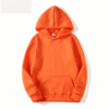 Unisex Plain Hoodie - Orange