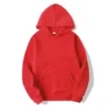 Unisex Plain Hoodie - Red