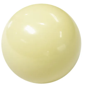 White cue ball