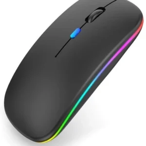 Rechargeable Wireless Mouse Mini USB Mouse Keyboard RGB Mouse