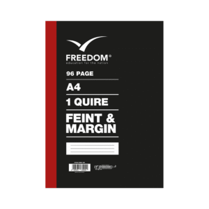 1 Quire Exercise Book, Feint & Margin