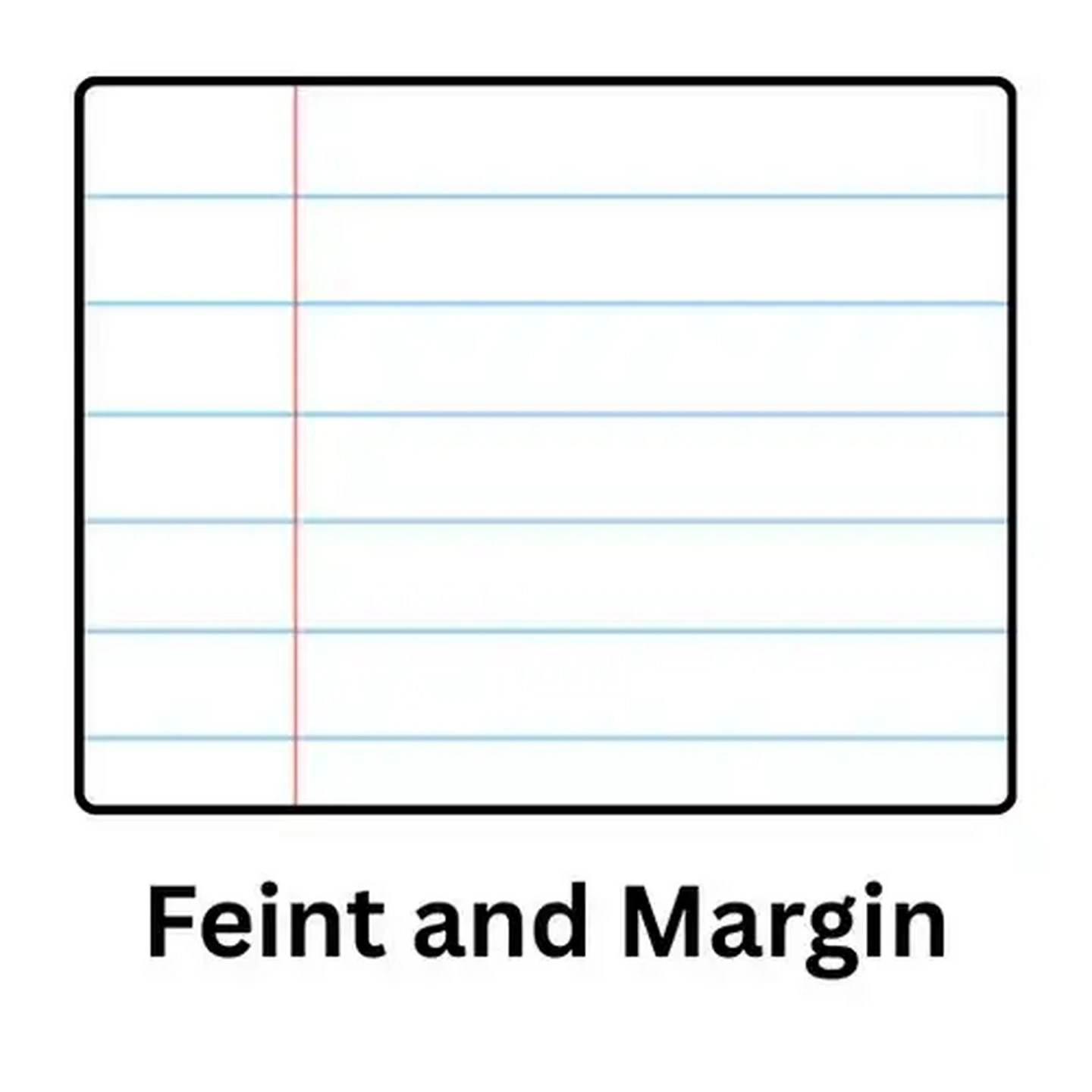 Exercise Book Feint And Margin A4 2 Quire - Image 2