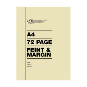Stationery Exercise Book A4 72 Page