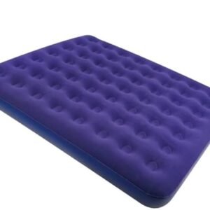 Queen Sized Flocked Airbed 203×152×22 cm