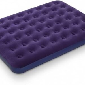 Queen Sized Flocked Airbed 203×152×22 cm