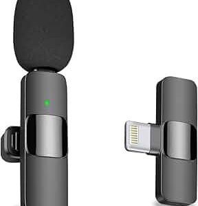 Wireless Lavalier Microphone for iPhone