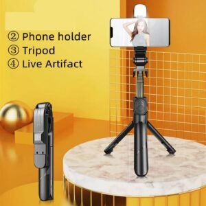 XT-02 Portable Selfie Stick & Tripod Stand