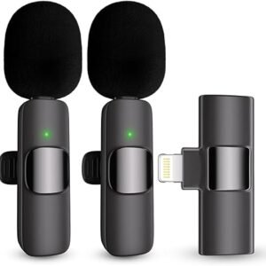 Wireless Lavalier Microphone for iPhone