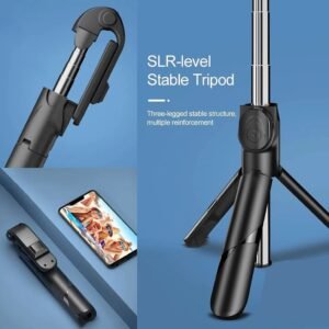 XT-02 Portable Selfie Stick & Tripod Stand