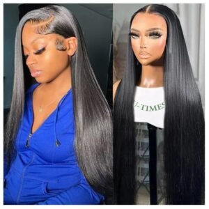 13/4 Straight Frontal Wig